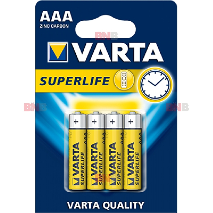 Baterie zinc-carbon VARTA R3 (AAA) Superlife, 1,5V – 1 buc [1]