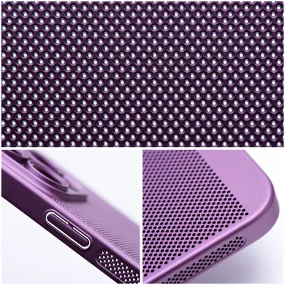 Breezy – Husă perforată violet pentru Samsung Galaxy A16 4G/5G [2]