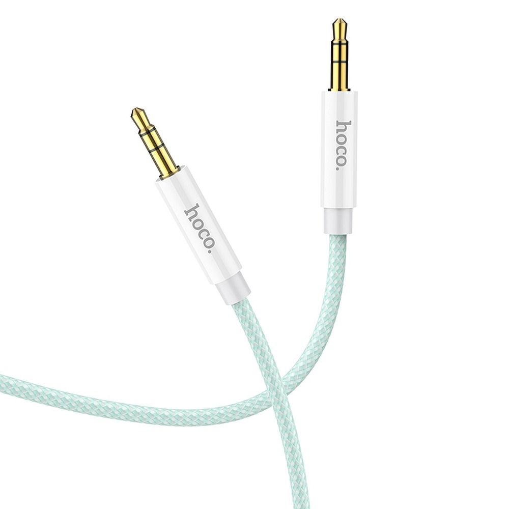 Cablu Auxiliar Hoco Jack 3.5 mm la Jack 3.5 mm UPA19, 1 m, Verde [1]