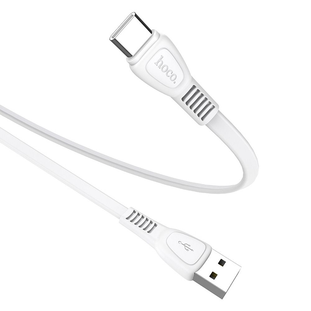 Cablu HOCO X40, USB-A la Type-C, 2.4A, 1m, Alb [2]