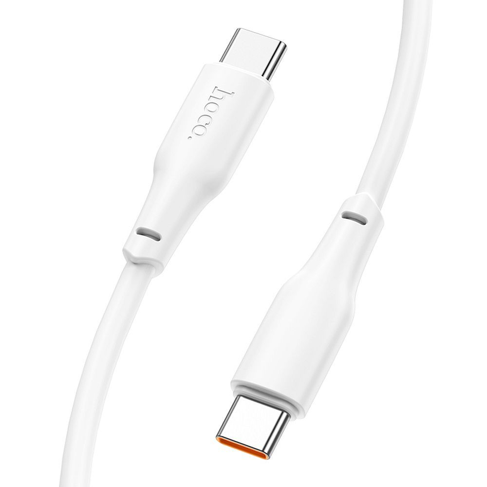 Cablu Hoco X93, USB Type-C la USB Type-C, Încărcare Rapidă 100W, 1m, Alb [3]