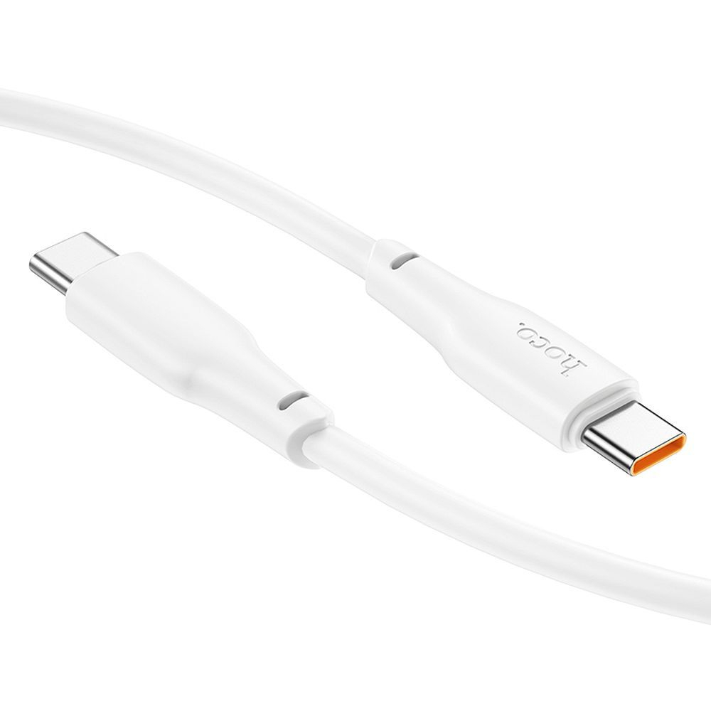 Cablu Hoco X93, USB Type-C la USB Type-C, Încărcare Rapidă 100W, 1m, Alb [4]