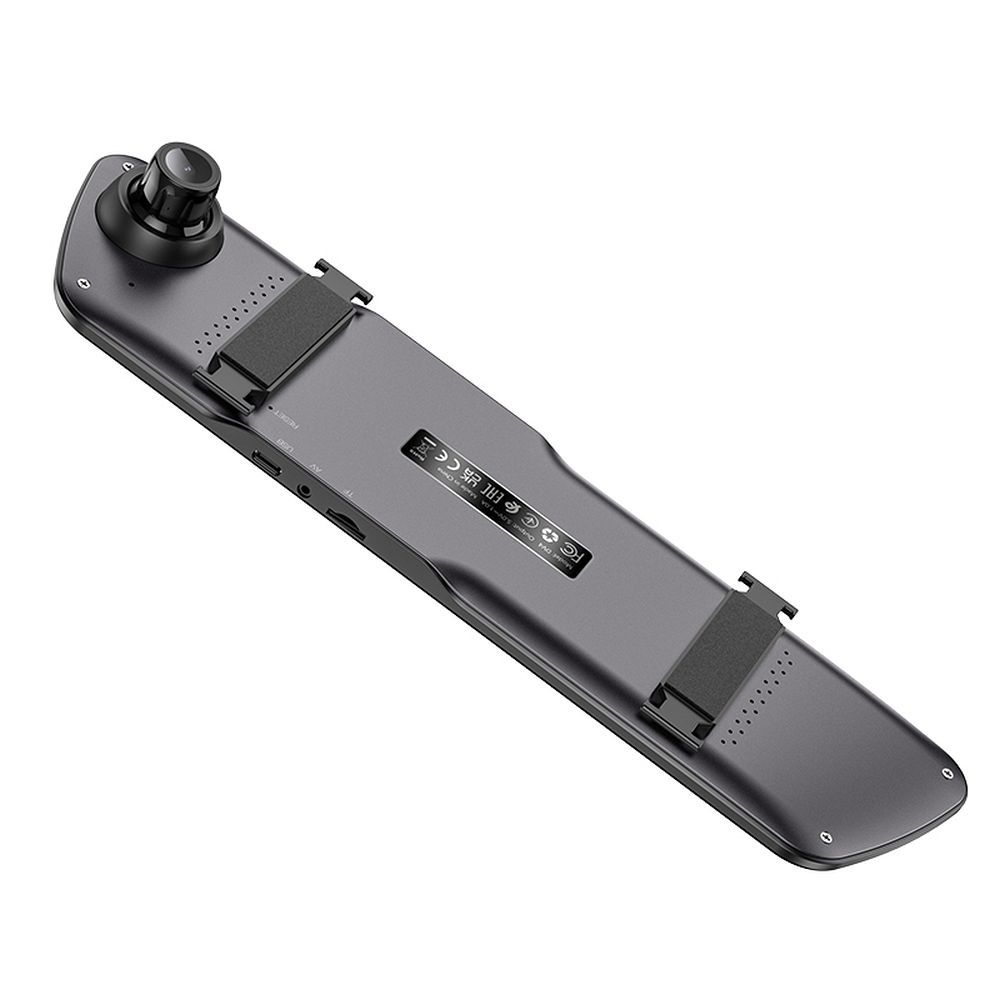 Cameră auto HOCO pentru oglindă cu ecran 4,5" + cameră spate 1080P/30fps DV4 negru [5]