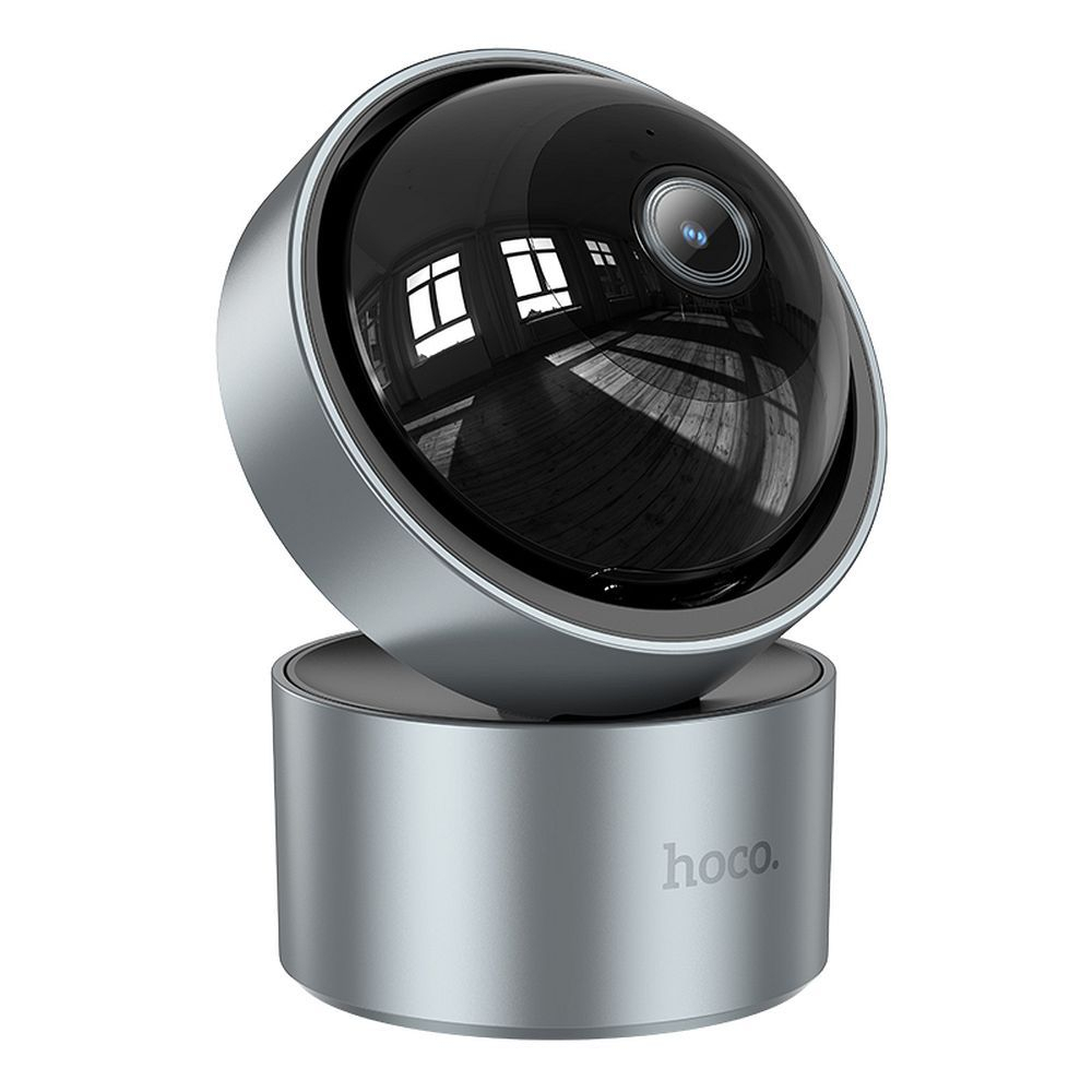 Cameră de supraveghere interioară Hoco D5, Full HD, Mod Nocturn, Reglabilă, Argintie [7]