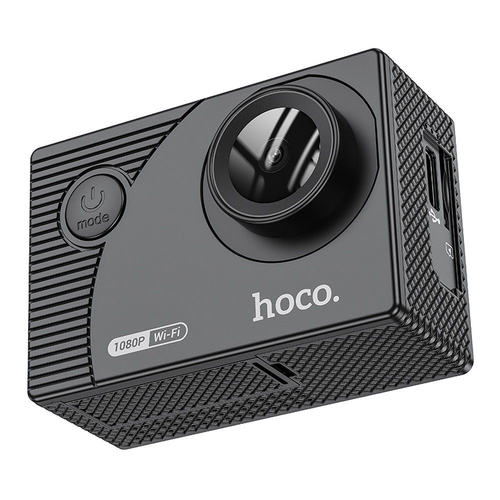 Cameră sport Hoco DV100 cu ecran 2", 1080p/30fps, neagră [7]