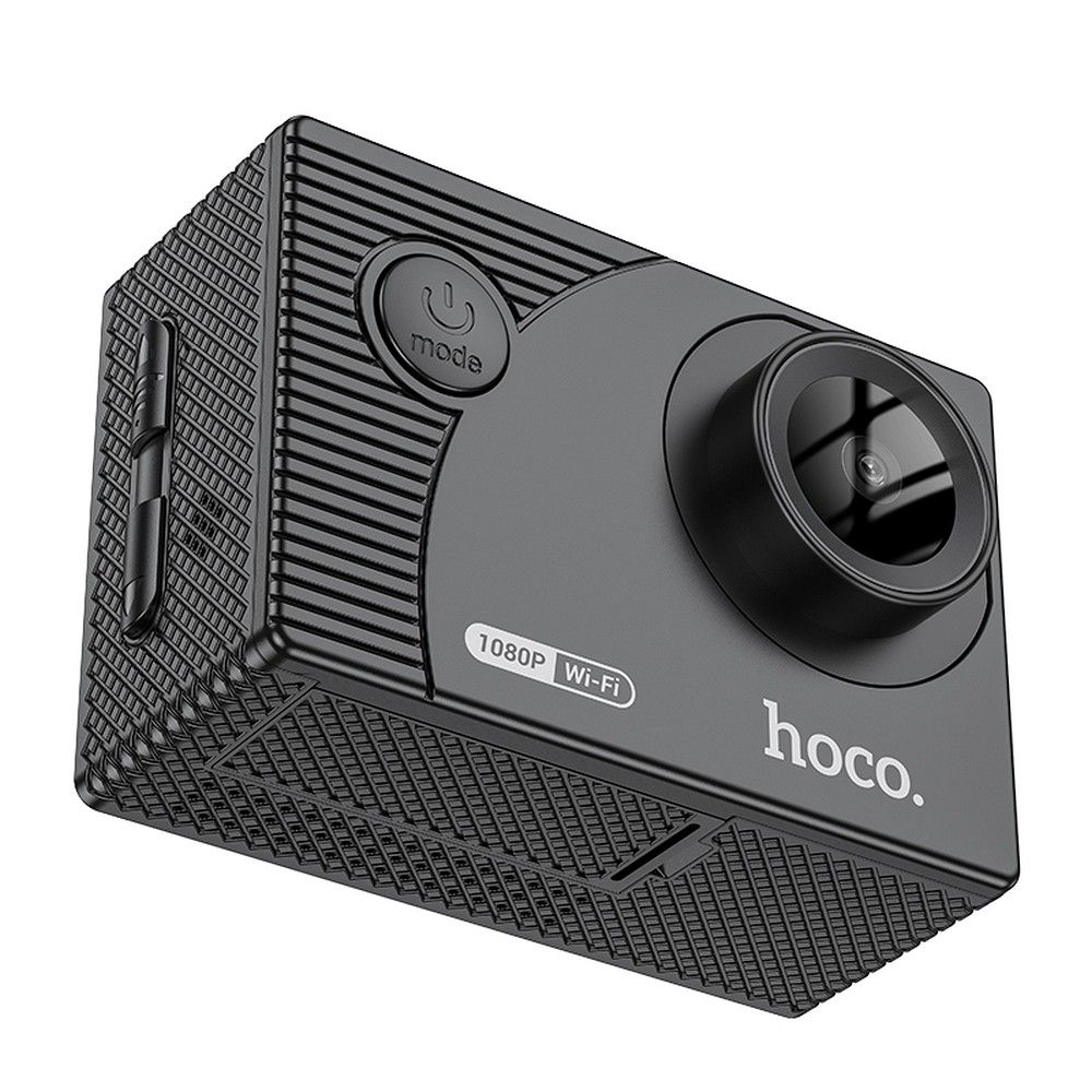 Cameră sport Hoco DV100 cu ecran 2", 1080p/30fps, neagră [6]
