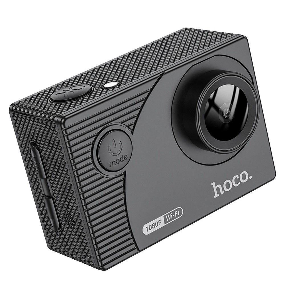 Cameră sport Hoco DV100 cu ecran 2", 1080p/30fps, neagră [8]
