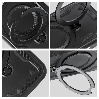 Carcasa FROST ARMOR pentru Samsung A17, Neagră [3]