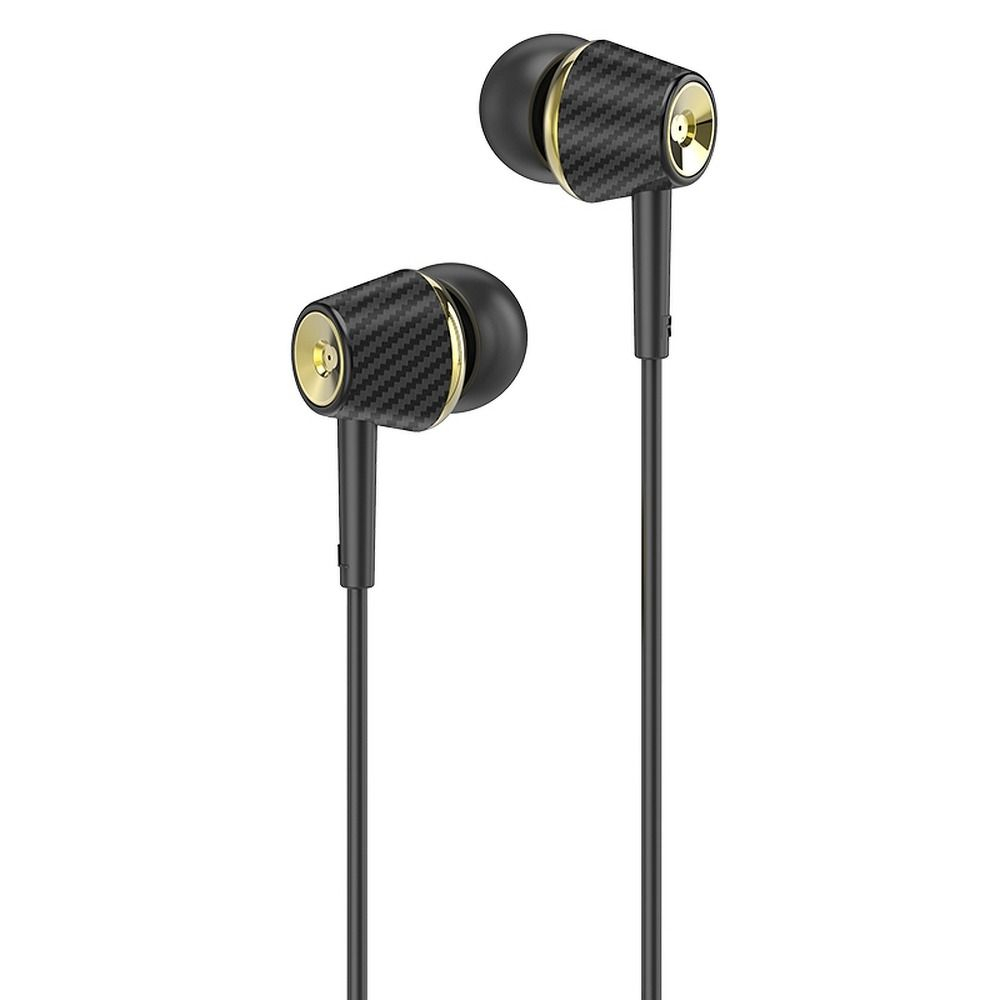 Căști cu Fir Hoco Jack 3.5 mm și Microfon M70, Negru [1]