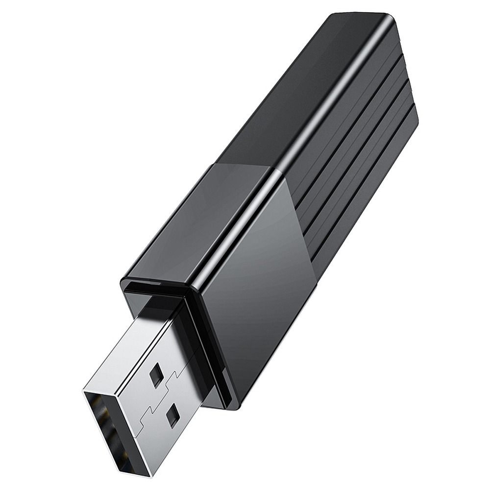 Cititor de Carduri Hoco HB20, 2 în 1, USB-A 2.0, Negru [3]