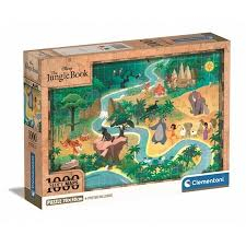 Disney Classics Jungle Book – Hartă de Basm, Puzzle Clementoni 1000 Piese [1]