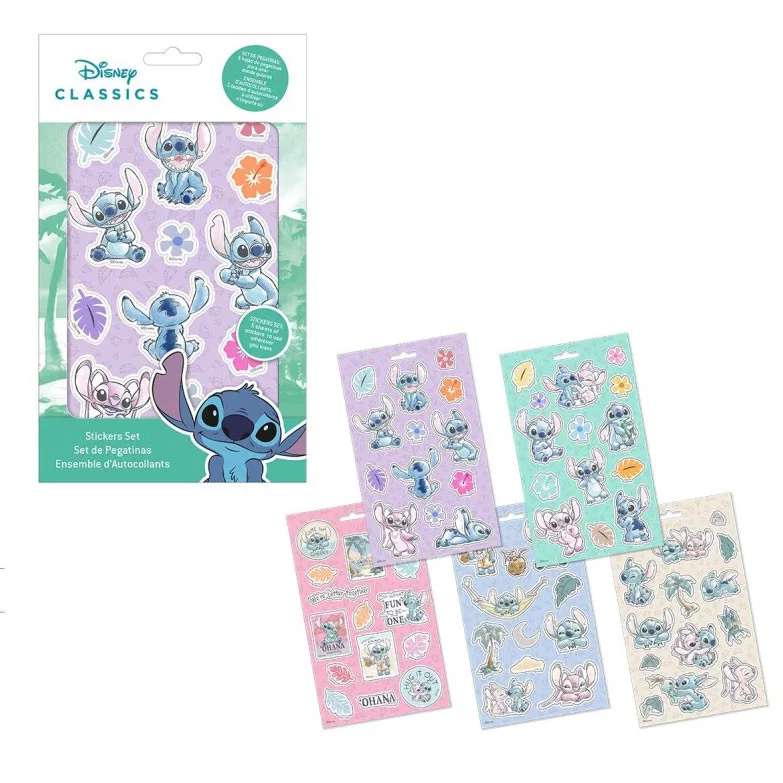 Disney Lilo & Stitch Cheeky – Set autocolante 5 coli [1]