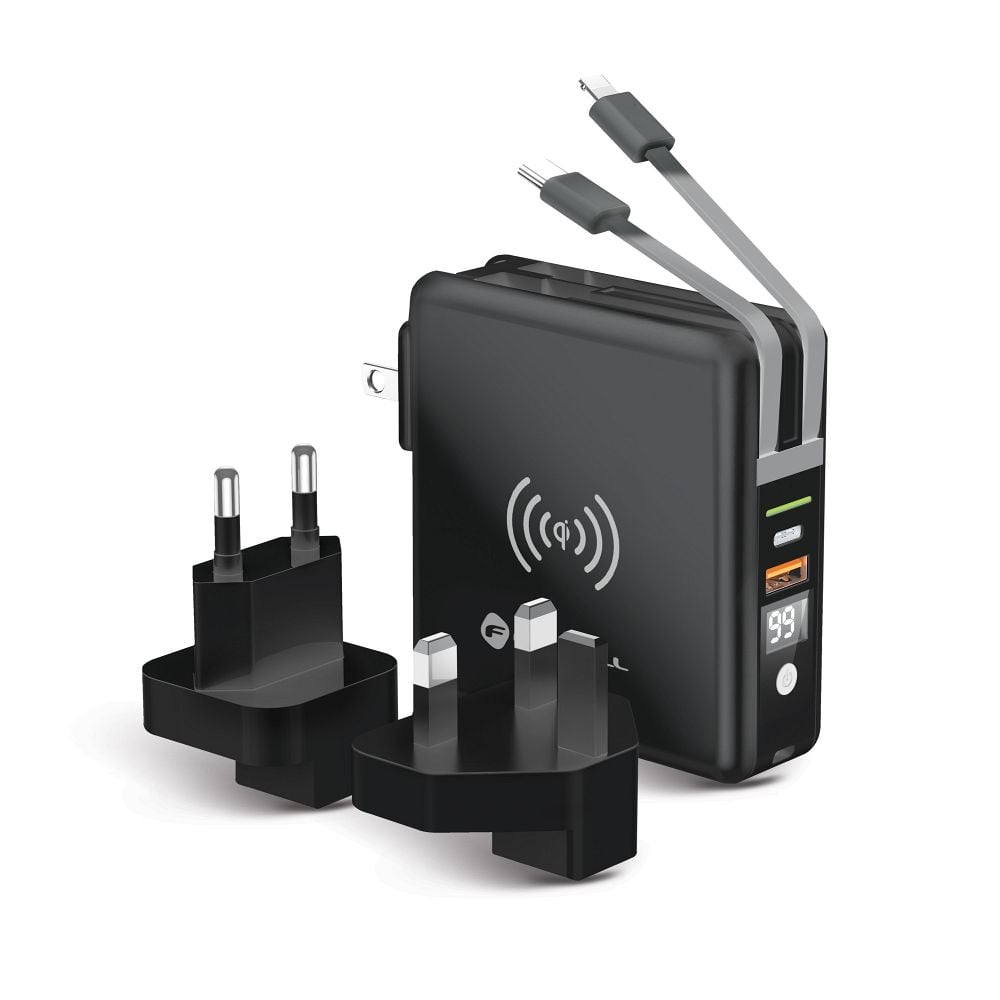 Forcell F-Energy – Încărcător Multifuncțional 5 în 1 cu Power Bank 10000mAh [1]