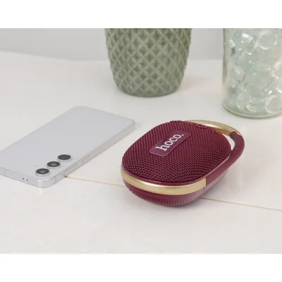 HOCO HC17 Easy Joy – difuzor Bluetooth sport burgundy (5 W) [2]