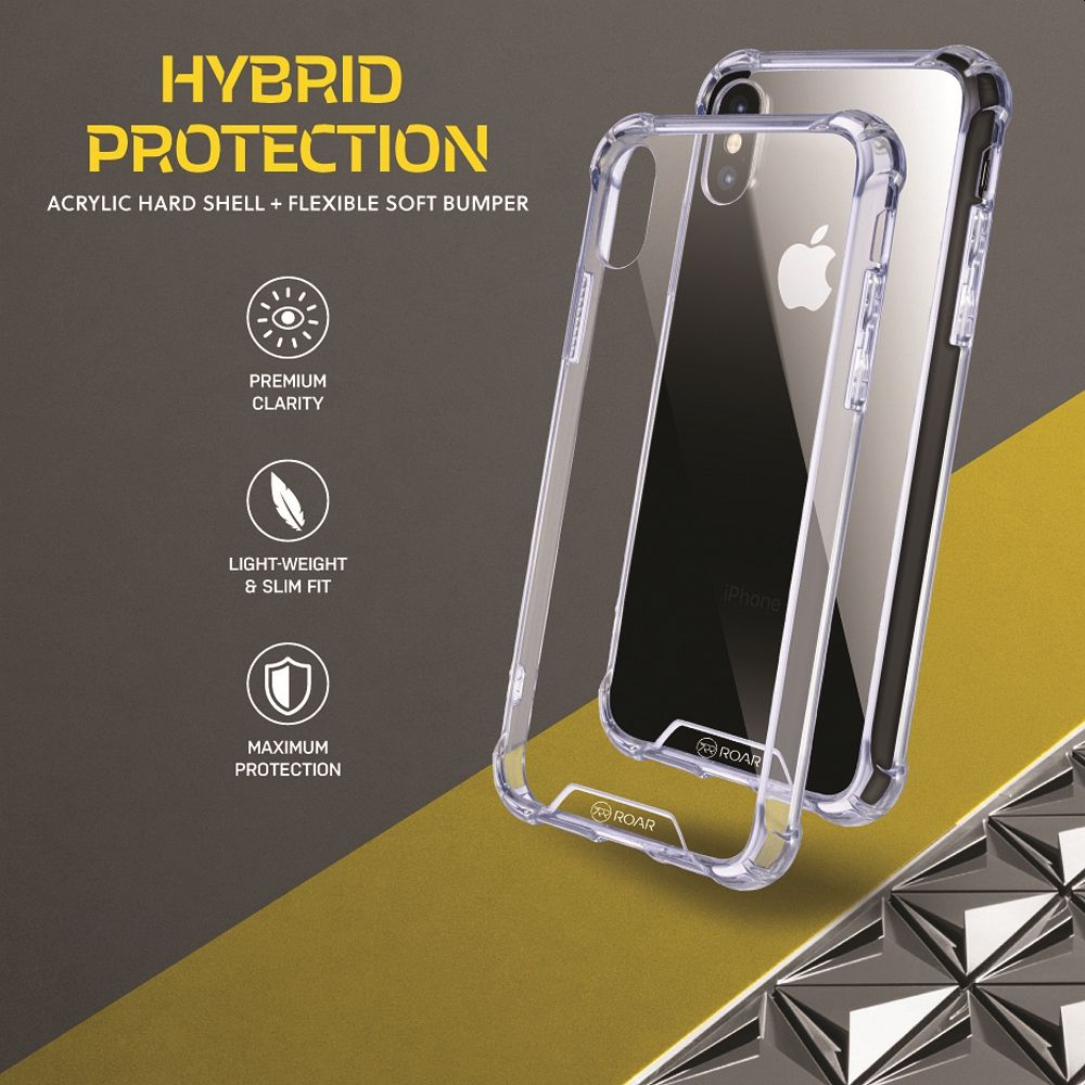 Husă Armor Jelly Roar pentru iPhone 16, Transparentă [2]