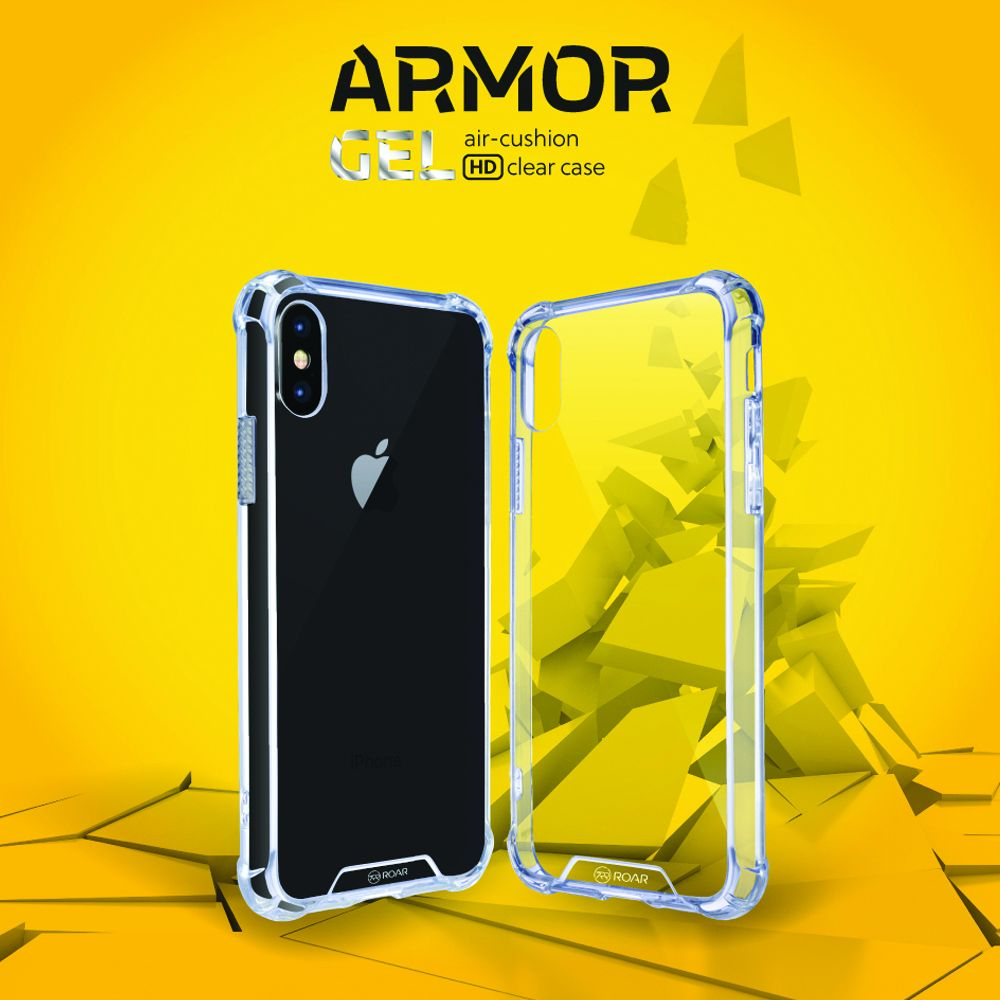 Husă Armor Jelly Roar pentru iPhone 16, Transparentă [5]