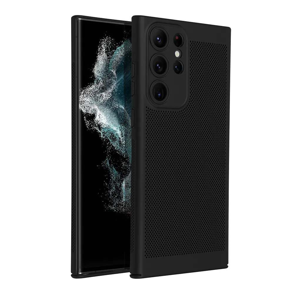 Husă BREEZY pentru SAMSUNG S22 Ultra Neagră [2]