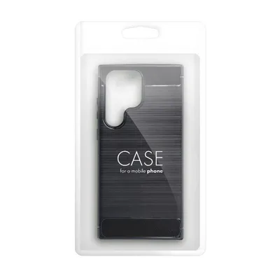 Husă carbon neagră pentru Samsung Galaxy A34 5G – slim, anti-șoc, design modern [2]