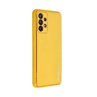 Husă din piele galbenă pentru Samsung Galaxy A25 5G – elegantă și rezistentă [1]