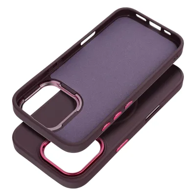 Husă FRAME MAG COVER compatibilă MagSafe pentru iPhone 12 Mini, Violet [2]