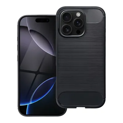Husă MagFit / MagSafe carbon sau aramidă neagră pentru iPhone 16 Pro – ultra‑subțire și elegantă [1]