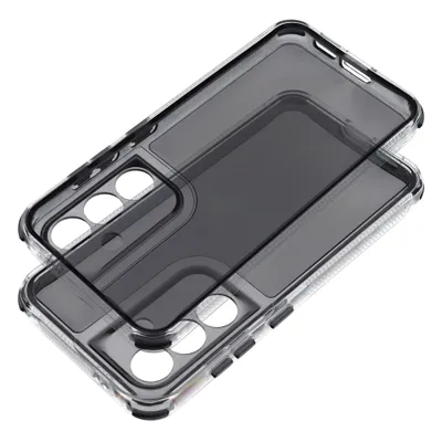 Husă MATRIX CLEAR neagră pentru Samsung Galaxy S25 Plus – protecție transparentă cu margini elegante [1]