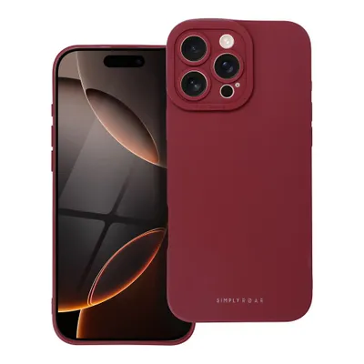 Husă Roar Luna roșie pentru iPhone 16 Pro Max – mată, pastelată și ultra-protectoare [1]