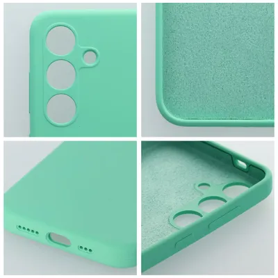Husă SILICONE 2mm mint pentru Samsung Galaxy S25 – protecție pastel cu un aer fresh și modern [2]