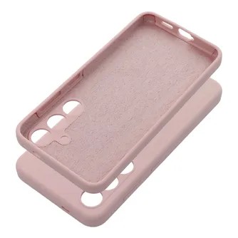 Husă SILICONE 2mm sand pink pentru Samsung Galaxy S25 – protecție pastel cu eleganță subtilă [3]