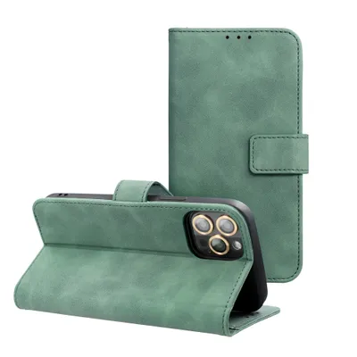 Husă tip book TENDER pentru Oppo Reno 14 / 14F, verde [1]