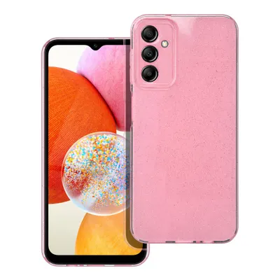 Husă transparentă BLINK de 2 mm pentru SAMSUNG A14 5G / A14 4G roz [1]