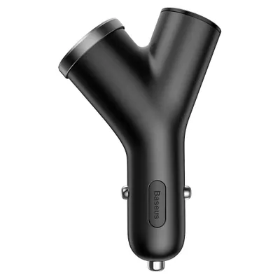 Încărcător Auto BASEUS CCA – 2 x USB-A + Priză Brichetă, 5A, 40W [1]