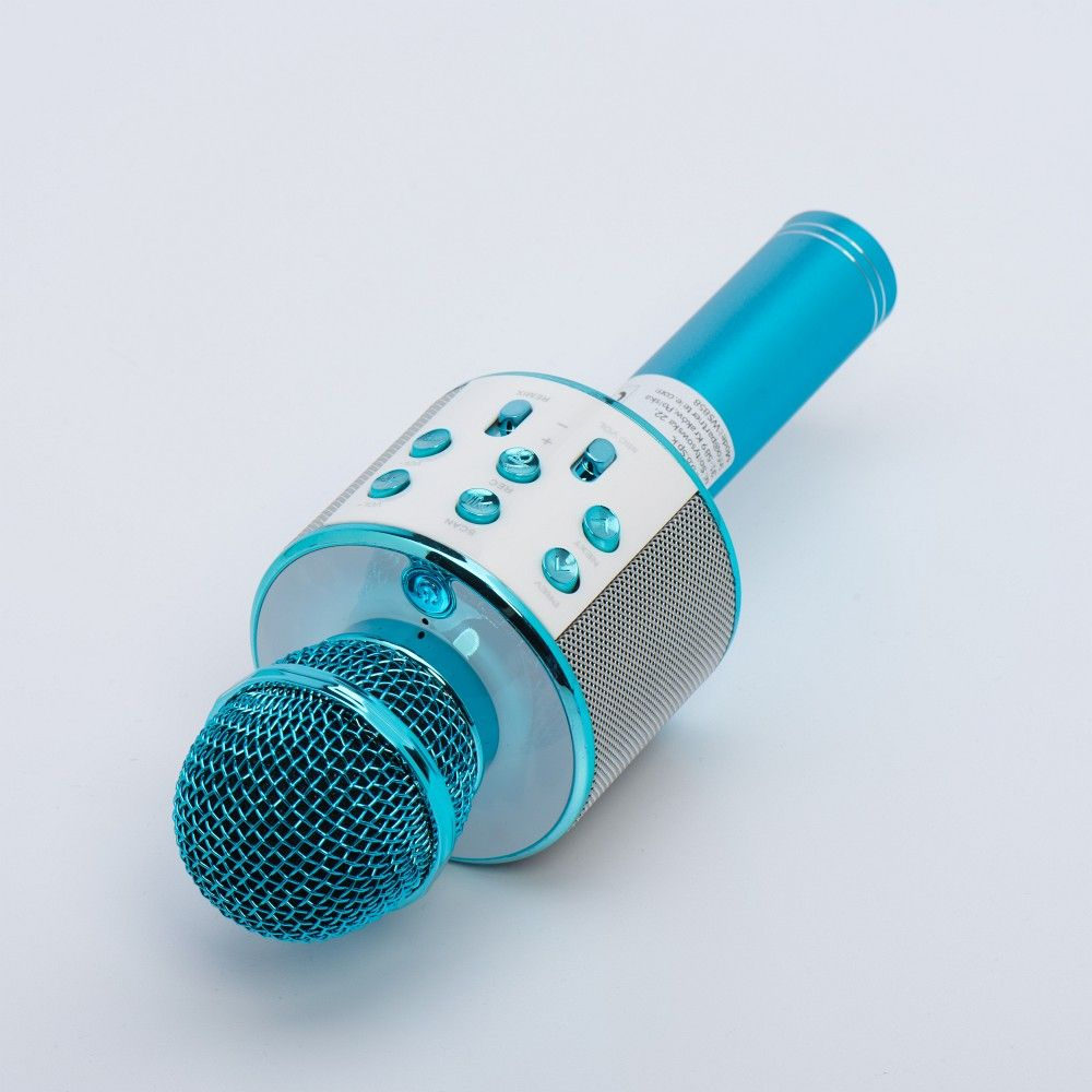 Microfon Karaoke Multimedia CR58S HQ, Albastru [2]