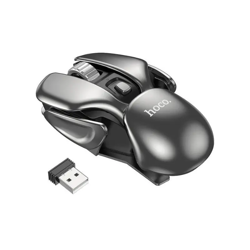 Mouse Gaming Hoco DI43 wireless 2.4GHz 1600 DPI 4 butoane ergonomic [2]
