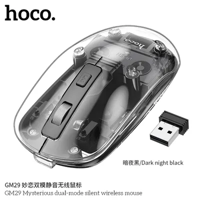 Mouse Wireless HOCO GM29 – 2.4G, 1600 DPI, Design Ergonomic [1]