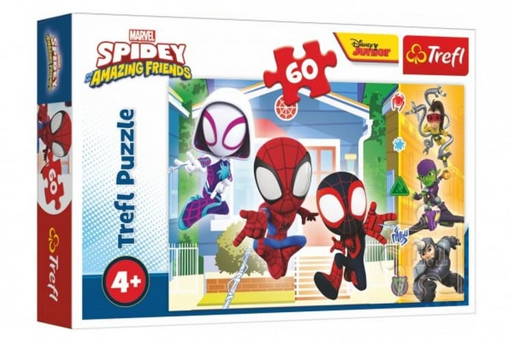 Omul Păianjen Spidey – Puzzle Clementoni, 60 Piese [1]