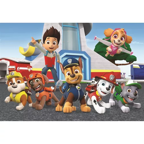 Patrula Catelusilor - Puzzle Maxi Clementoni cu 104 Piese, Dimensiune 62x42 cm, SuperColor [2]