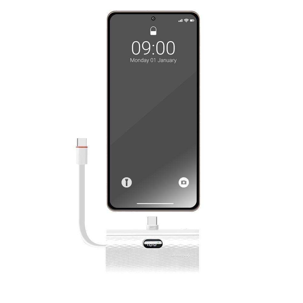 Powerbank Forcell F Energy 5000mAh, Type-C PD 20W, Gri [10]