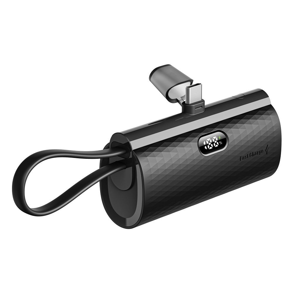 Powerbank Forcell F Energy 5000mAh, Type-C PD 20W, Negru [1]