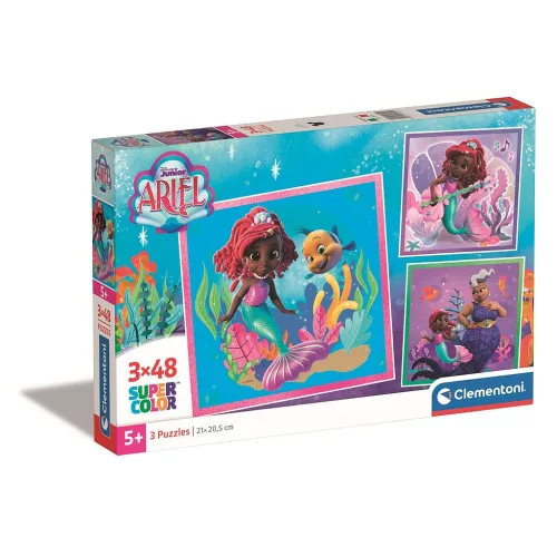 Prințesele Disney Junior Ariel – Puzzle Clementoni, 60 Piese [1]