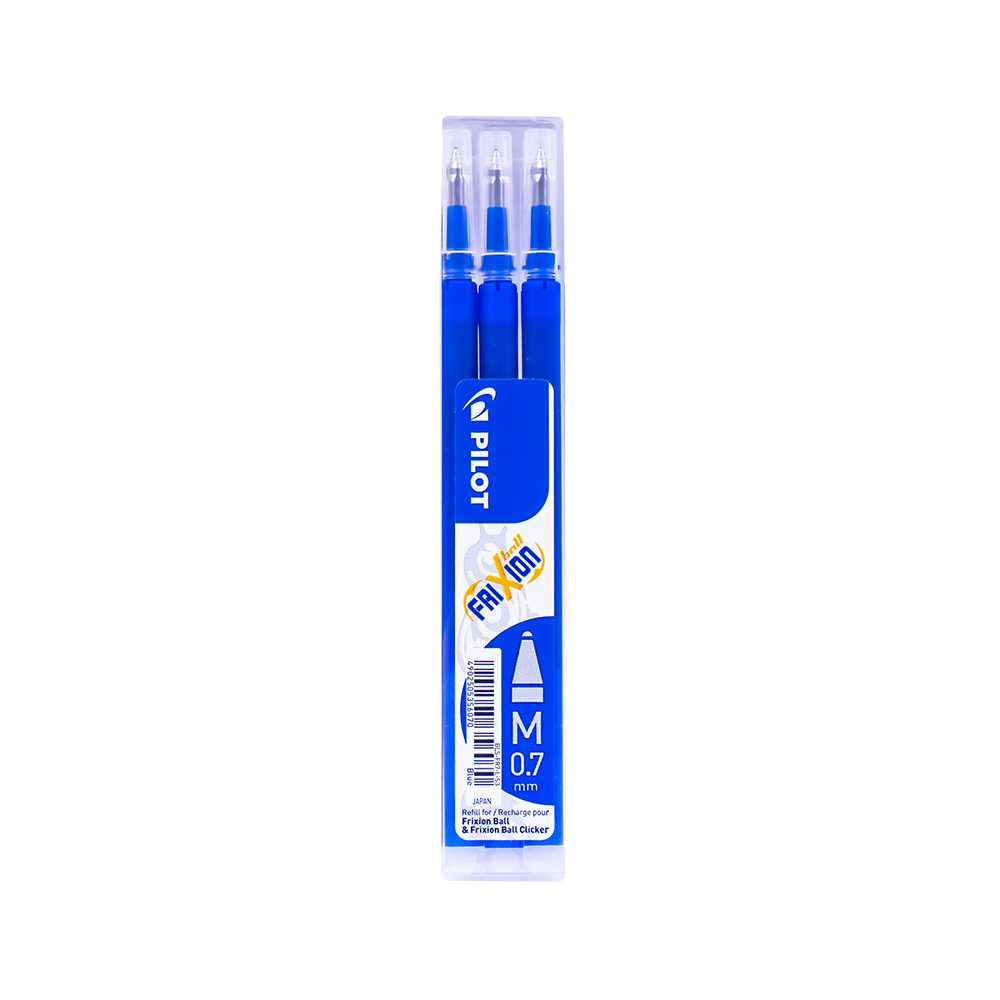 Rezerve Roller Frixion Ball 0.7 mm Albastre – Set 3 Bucăți, Pilot [2]