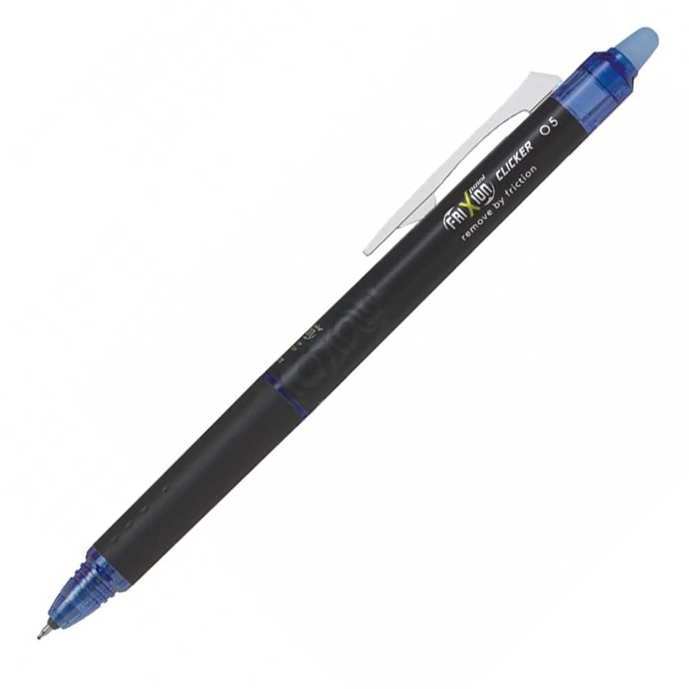 Roller Pilot Frixion Clicker 0.5 mm Albastru – Scriere Fină și Ștergere Instantă [1]