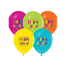 Set baloane „La Mulți Ani” Stars Happy Birthday – 5 piese festive pentru aniversări [1]
