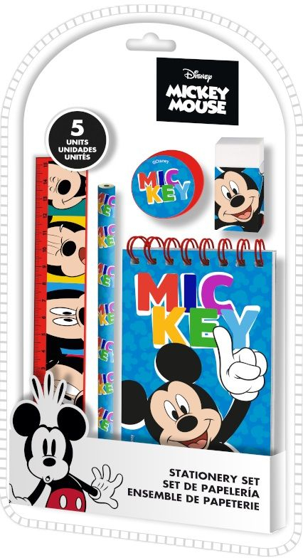 Set de Papetărie Disney Mickey – Play 5, Rechizite Colorate pentru Copii [1]