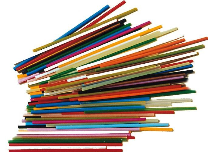 Bețișoare Școlare din Plastic – Set 100 Bucăți, Colorate, pentru Activități Creative și Matematice [1]