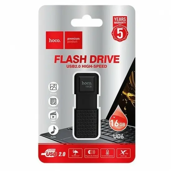 Stick USB HOCO UD6 – 16GB, USB 2.0, Design Compact și Elegant [1]