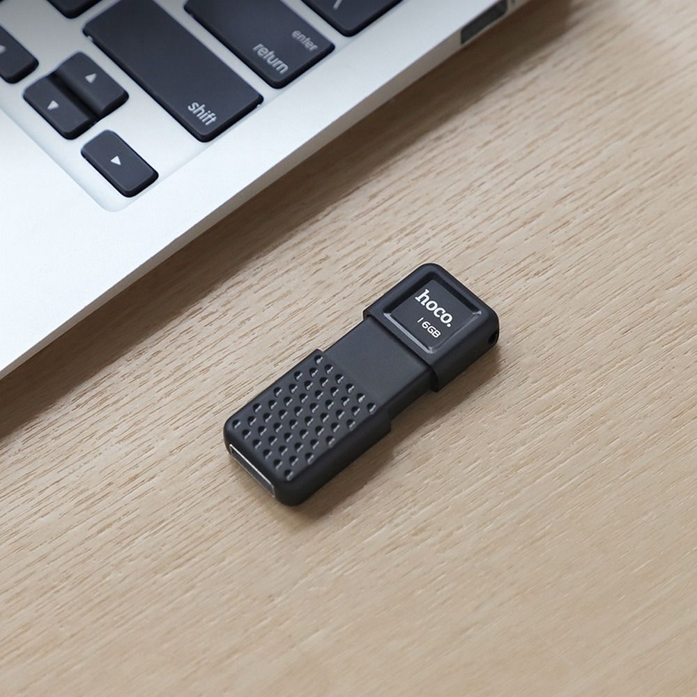 Stick USB Hoco, UD6, 32 GB, Negru [3]