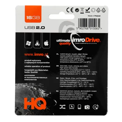 Stick USB Imro Axis, 16GB, USB 2.0 [2]