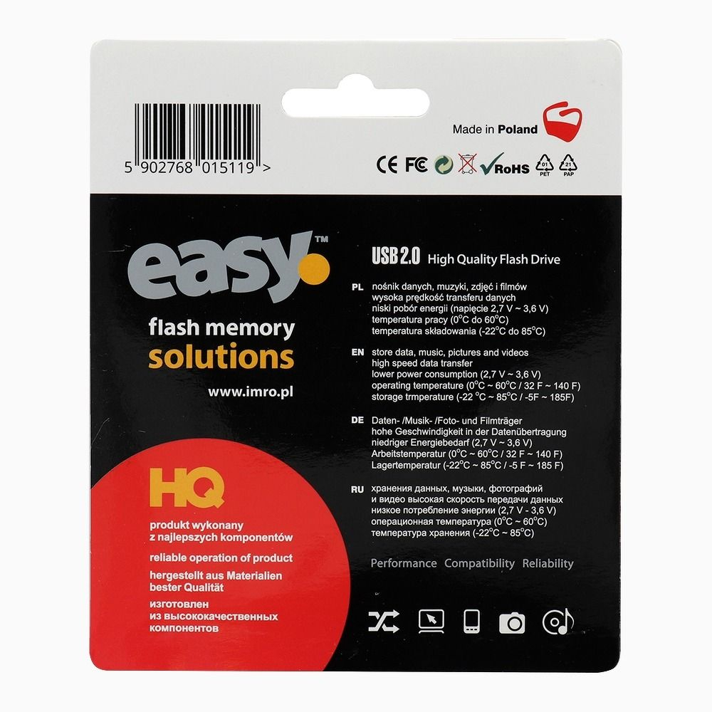 Stick USB IMRO Easu Eco 32GB - Memorie Portabilă Fiabilă și Eco-Friendly [2]