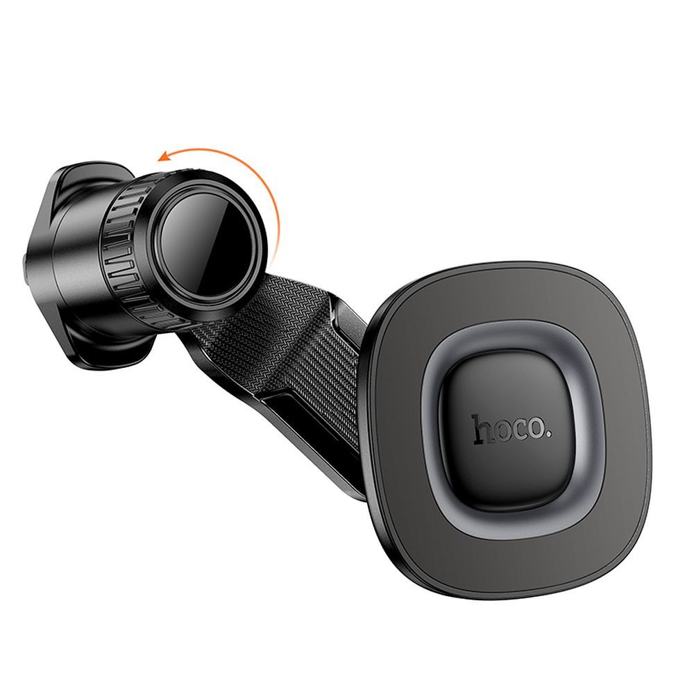 Suport Auto Magnetic Hoco H74 – Pentru Grila de Ventilație, Negru/Gri Metalic [3]